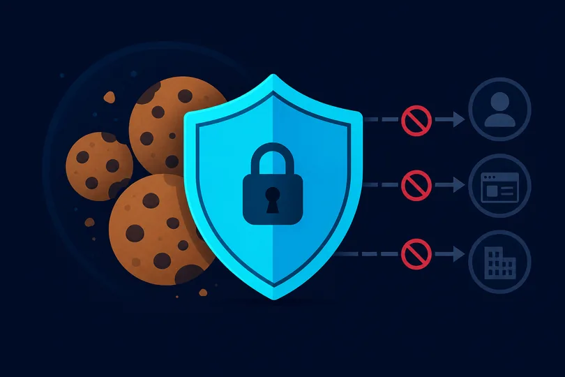 Cookies blocked by a privacy shield